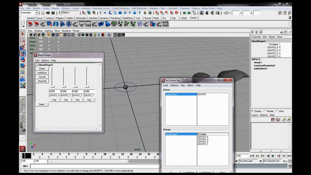 MESISE STUDIO - ทำใบไม้งอกใน MAYA 2/2