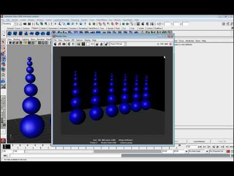 MESISE STUDIO TUTOR MAYA SET RENDER 1