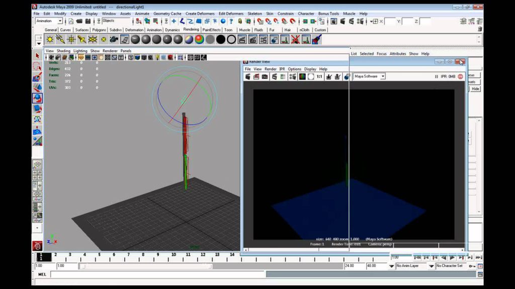 MESISE STUDIO ไฟงานวัดใน MAYA