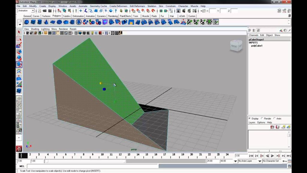 MESISE STUDIO MAYA BASIC / สอนมายาพื้นฐาน 3