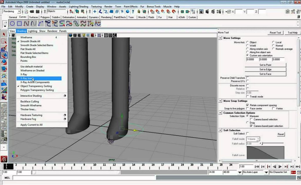 MESISE STUDIO สอนการเซ็ทกระดูกคน MAYA 2/4
