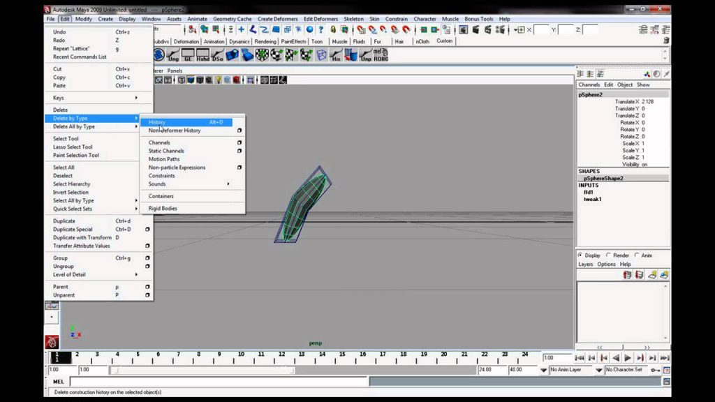 MESISE STUDIO - ทำใบไม้งอกใน MAYA 1/2