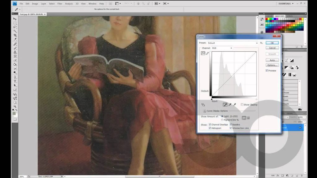 MESISE STUDIO - PHOTOSHOP Curve