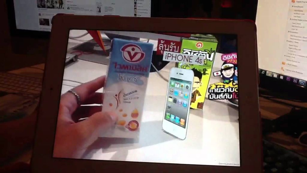 รับทำ Augmented reality (AR) บนระบบ iOS ระบบANDROID